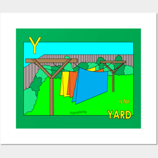 Y is for YARD Posters and Art